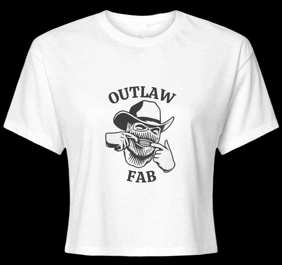 Outlaw Fab Womens Crop Top