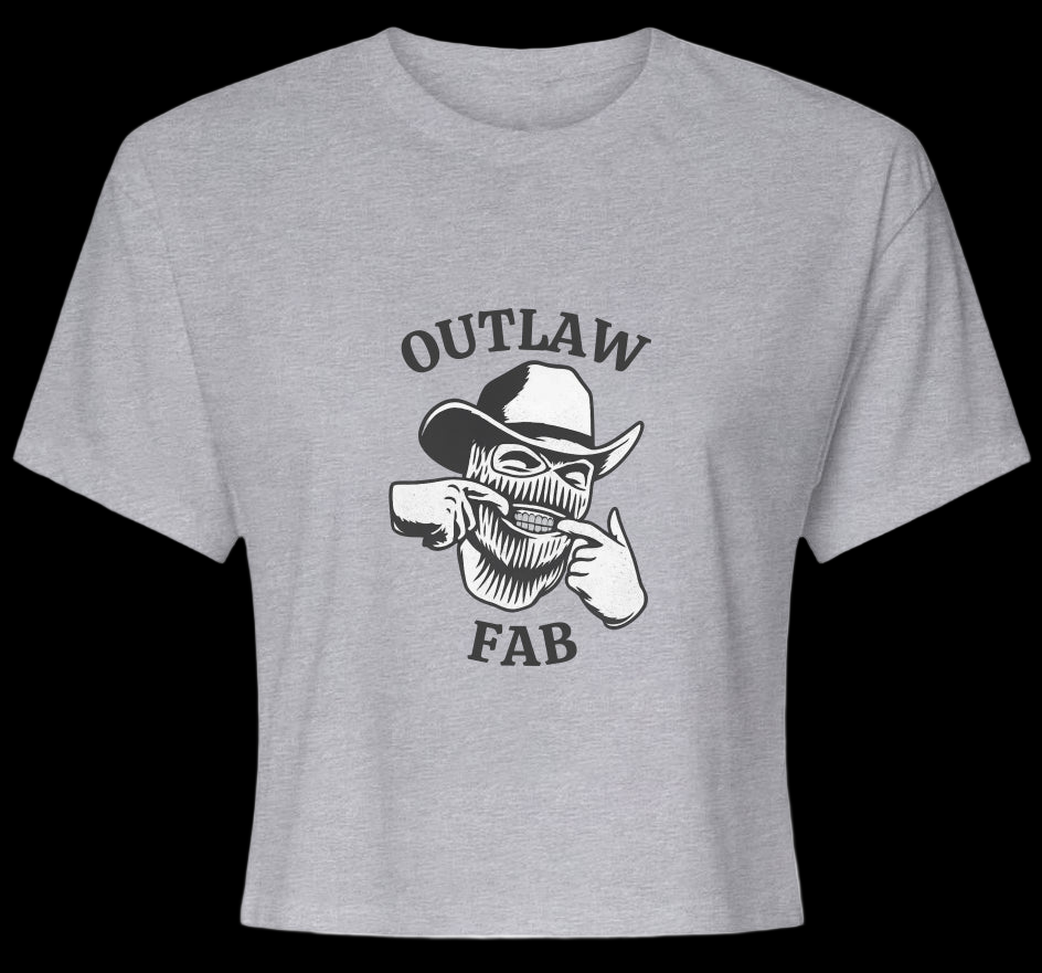 Outlaw Fab Womens Crop Top
