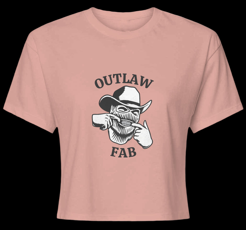 Outlaw Fab Womens Crop Top
