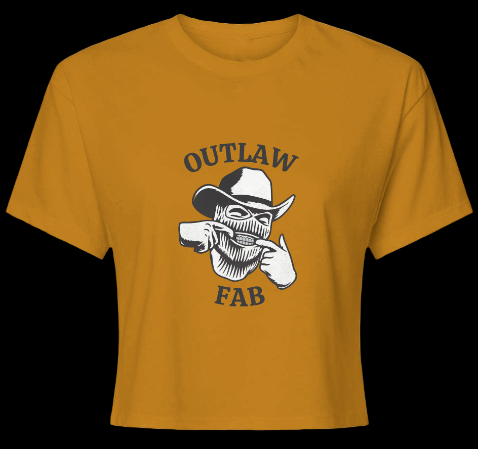Outlaw Fab Womens Crop Top