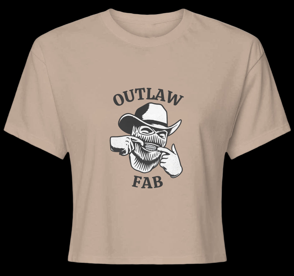 Outlaw Fab Womens Crop Top