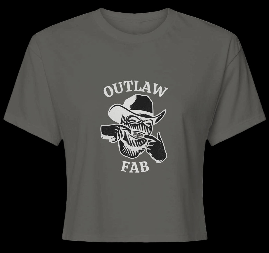 Outlaw Fab Womens Crop Top