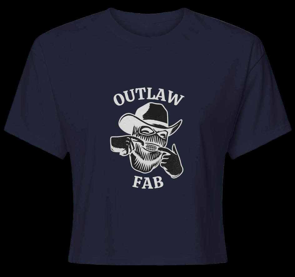 Outlaw Fab Womens Crop Top